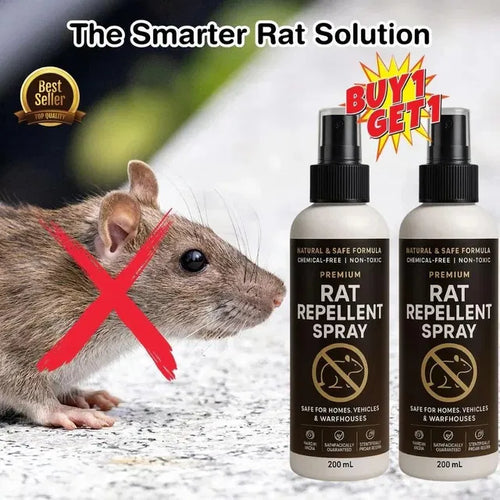 Rat Repellent Spray – Safe, Effective, and Eco-friendly ( Buy 1 Get 2 Free )